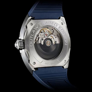 Cổ Điển Tự động mở khẩu độ xem thép không gỉ analog hiển thị cơ khí người đàn ông xem - Product Image 6