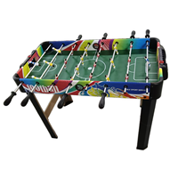 Table de football de table interactive YDZC 33 pouces en MDF pour intérieur, certifiée EN71, avec logo personnalisé
