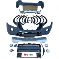 Kit de conversion de lifting et de mise à niveau style ML63 AMG : Pare-chocs avant, diffuseur arrière, calandre et kit carrosserie pour Mercedes-Benz W164 2009-2012