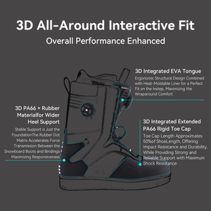 Nouvelles bottes de <span class=keywords><strong>snowboard</strong></span> pour adultes, à enfiler rapidement, imperméables, pour le <span class=keywords><strong>snowboard</strong></span>, Air Force 3.0 - Product Image 5