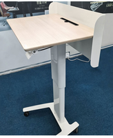 Pupitre mobile réglable en hauteur, pliable, pour réunion de direction, enseignant, bureau, école, salle de réunion, bureau