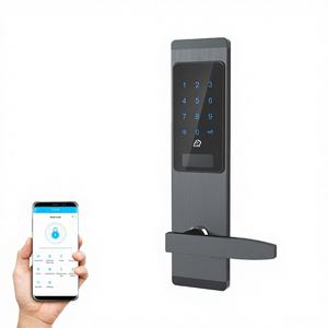 Sistema de Cerradura Inteligente Tipo Hotel con Tarjeta Digital RFID, Pantalla IPS, USB/Batería, Panel/Manija de Acero Inoxidable para Uso Doméstico - Product Image 3