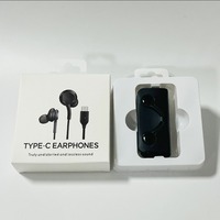 Écouteurs filaires USB-C, avec microphone, adaptés aux téléphones mobiles, écouteurs filaires de type C compatibles avec Samsung Note 10