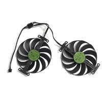 Kipas GPU 95MM 5PIN CF1010U12S T129215BU RX6600XT 6700XT UNTUK ASUS RADEON DUAL RX 6600 6600XT 6700XT kipas kartu grafis