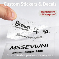 Impression personnalisée adhésive haute brillance, étiquettes transparentes imperméables avec code QR et certification argentée asiatique pour marquage de commerce