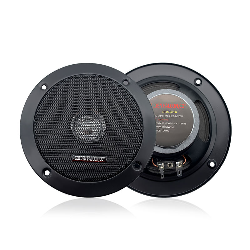 Professional Car Speaker 100W 6inch 6'' 2way 4ohms Audio Coaxial