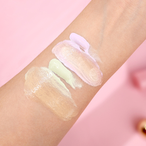 Etiqueta privada Nueva Radiant Glow <span class=keywords><strong>Corrector</strong></span> Base de maquillaje Color a juego Hidratante Púrpura Base que cambia de color - Product Image 4