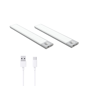 Latest Cabinet <strong>Sensor</strong> <strong>Light</strong> <strong>LED</strong> DC5V 260MM/410MM Ultra-thin 3M Mounting Black Plastic Indoor USB IP20 5000K Daylight Dimmable - Product Image 4