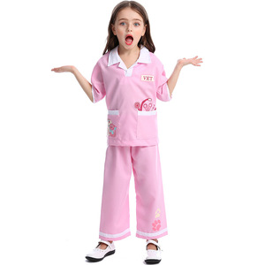 Costume da veterinario per <span class=keywords><strong>bambine</strong></span> XJ, abbigliamento per gioco di ruolo come personaggio del personale medico - Product Image 3