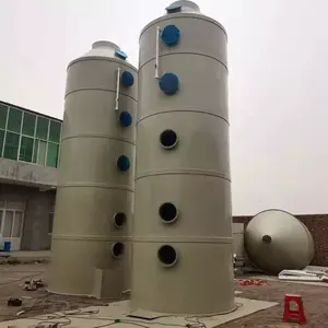 Outlet Purification Tower Gas Scrubber Active Carbon Columns Exhaust Gas Adsorption Tower Carbonating Tower