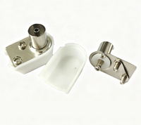Adaptateur de connecteur femelle TV 9,5 mm ABS et métal LT9017