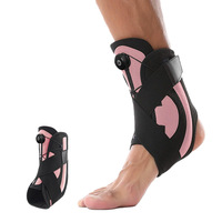 Attelle de cheville réglable avec ressorts, enveloppement respirant et compression pour le basketball et la course à pied