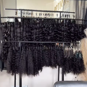 Wholesale Custom High-definition HD Lace Vietnamese Human Hair <strong>Wigs</strong> Curly Mixed Hair Styles for Lace Construction - Product Image 5