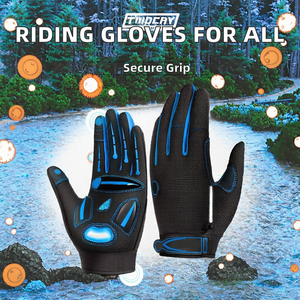 Gants de vélo de montagne, de moto, à doigts complets, antidérapants, respirants, pour le cyclisme, le motocross, résistants à l'usure, pour le sport, la pêche, le ski, la salle de sport - Product Image 2
