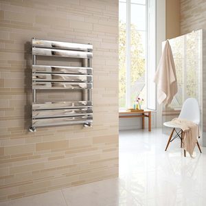 Porte-serviettes chauffant mural moderne et peu encombrant, organisateur de serviettes multi-niveaux pour salle de bain, idéal pour hôtels et appartements - Product Image 3