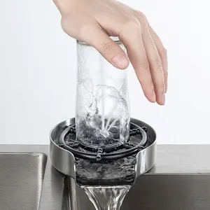 Hot Sale Modern Cup Washer High Pressure Spray Glass Bottle Rinser Automatic Bar Cleaning Tool for Kitchen Sink