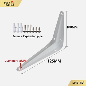 4.7 "vô hình nổi Kệ chân đế ẩn Kệ hỗ trợ tường chủ giấu <span class=keywords><strong>Bracket</strong></span> núi Kit cho DIY Home tường kệ - Product Image 4