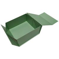 Boîte en papier rigide pliable personnalisée, boîte en papier pliable à plat avec fermeture magnétique pour emballage cadeau