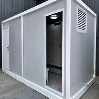 Baño Portátil Modular en Contenedor, para Obras de Construcción, Campamentos y Uso Público al Aire Libre