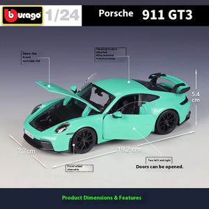 Bburago Diecast 1:24 2017 GT3 aleación vehículo de lujo Diecast coche deportivo modelo colección regalos juguetes de fundición a presión - Product Image 2