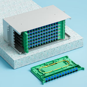 19\" 6U Fully Loaded 72 Port Fiber <strong>Patch</strong> <strong>Panel</strong> LC UPC Quad Sliding <strong>Type</strong> Rack Mounted for Networking-ODF with LC/SC/FC/ST - Product Image 5