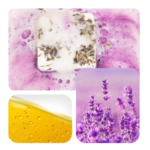 Sfera di Sale da Bagno con Fiori Essiccati 100g/pz Olio Essenziale per Bagno - Product Image 2