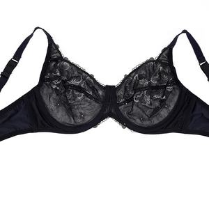 Dentelle brodée à armatures OEM <span class=keywords><strong>grande</strong></span> <span class=keywords><strong>taille</strong></span> DD dentelle Lingerie Sexy <span class=keywords><strong>soutien</strong></span>-<span class=keywords><strong>gorge</strong></span> à gros seins et ensemble de slip - Product Image 5