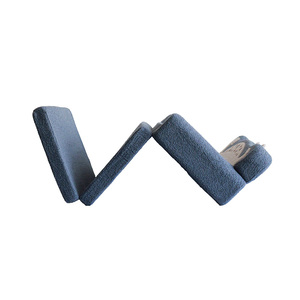 Divano Letto Convertibile 2-in-1 Moderno <span class=keywords><strong>per</strong></span> Bambini, Poltrona Regolabile Pieghevole <span class=keywords><strong>per</strong></span> Bambini e Ragazze, Divano in Peluche <span class=keywords><strong>per</strong></span> Soggiorno e Camera da Letto - Product Image 2