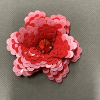 ZSY nouveau Sequin applique mode rose fleur applique couture vêtement sac bricolage applique accessoires