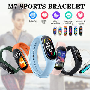 2025 M7 <span class=keywords><strong>M3plus</strong></span> M3 M4 M5 M6 Plus Trending New Wearable Device Reloj inteligente de ritmo cardíaco Pulseras de muñeca inteligentes Band Sport Smart Watch - Product Image 4