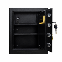 Caja de Seguridad Oculta para el Hogar, Oficina u Hotel, Caja Fuerte para Dinero, Efectivo y Joyas con Cerradura Digital Electrónica y Llaves de Emergencia