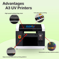 Kleine Zakelijke Ideeën A3 Inkjet Flatbed Printer Voor Hout Acryl Id Kaart Pennen Badge Digitale Print Machine Met Ccd Camera Visueel
