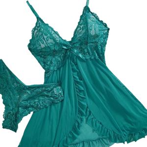 Ensemble de Lingerie Sexy pour Femmes Style Européen et Américain, Caraco en Dentelle à Col en V Multicolore, Vente en Gros - Product Image 4