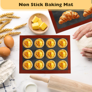 Micro Perforated Food Grade <b>Silicone</b> Durable Eco-Friendly Dishwasher Safe Oven <b>Baking</b> Mat 40*30cm for Macaron Pizza Bread Dough - Product Image 6