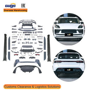 Kit carrosserie GUGO pour <span class=keywords><strong>Porsche</strong></span> Macan 2023, style OE, pièces de rechange pour l'extérieur de la voiture, style de carrosserie automobile, mise à niveau SUV - Product Image 1