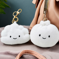 Dumpling Plüsch Weicher Leichter Schlüsselanhänger Kreativer Niedlicher Taschenanhänger für Paare