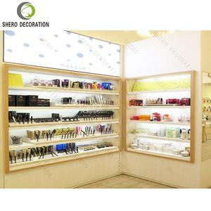 ชั้นวางสินค้าร้านเครื่องสำอาง เฟอร์นิเจอร์ร้านน้ำหอมแฟชั่น สำหรับตกแต่งร้านผลิตภัณฑ์ดูแลผิว และการออกแบบร้านแบรนด์น้ำหอม - Product Image 4