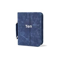 Housse de Bible en cuir de buffle grainé, avec logo personnalisé en relief croix, pochette zippée, plusieurs tailles, étui de voyage fait main pour les utilisateurs chrétiens