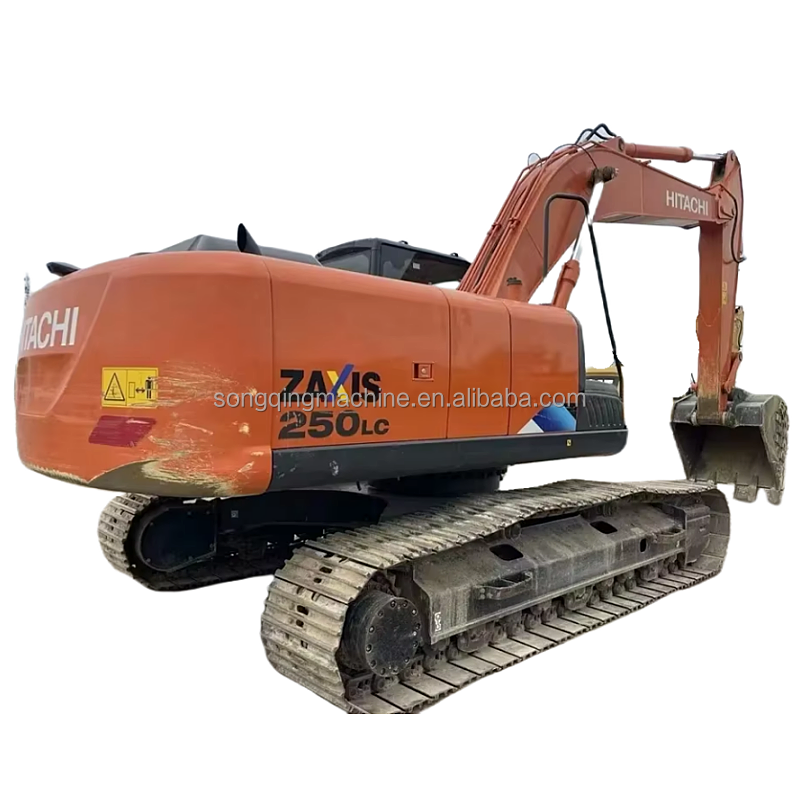 Hitachi Zx250 Excavator 25 Tons Hydraulic Backhoe Loader Used Construction Machinery Construction Used Excavator Imported