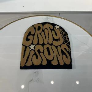 <span class=keywords><strong>Gorros</strong></span> <span class=keywords><strong>de</strong></span> Punto Jacquard con Letras <span class=keywords><strong>de</strong></span> Hip Hop, Populares en Europa y Estados Unidos, <span class=keywords><strong>para</strong></span> Hombres y Mujeres - Product Image 6