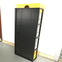 Support de stockage d'articles en métal, présentoirs pour écouteurs et haut-parleurs de produits numériques 3C pour téléphones portables, avec crochets