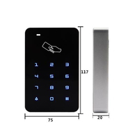 Système de contrôle d'accès autonome pour porte avec lecteur de carte 125 kHz, clavier tactile et RFID Wiegand intégré