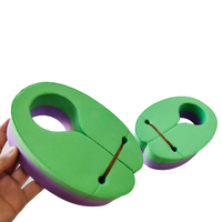 Bouée de piscine flottante en mousse, violet et vert, pour adultes et enfants
