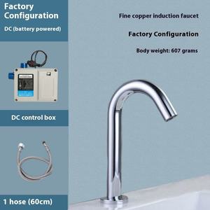 Hiện đại hiệu quả duy nhất-lỗ lưu vực touchless tay-miễn phí tự động chuyển động Chìm Nước Quy Nạp hồng ngoại duy nhất-lỗ đồng cho - Product Image 4