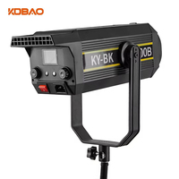 Kdbao500W Super Bright Adjustable Color Temperature Dimmable Continuous Lighting 2800-6800K Cob LED Video Shooting Lights Remote