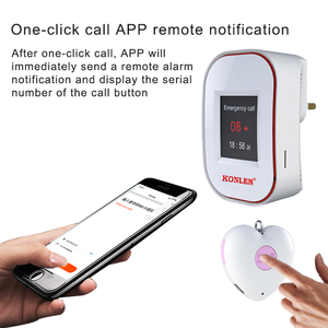 Alarma para Personas <span class=keywords><strong>Mayores</strong></span>, Alerta para Cuidadores, Localizador Móvil para Niños, Alcance <span class=keywords><strong>de</strong></span> 1000m, Inalámbrico, Tuya WiFi, SOS <span class=keywords><strong>de</strong></span> Emergencia, Material ABS - Product Image 3