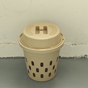 Couvercles cylindriques en plastique <span class=keywords><strong>pour</strong></span> bacs à <span class=keywords><strong>compost</strong></span>, <span class=keywords><strong>pour</strong></span> le jardinage transfrontalier, le compostage organique extérieur, les déchets de cuisine, le compostage aux <span class=keywords><strong>vers</strong></span> et l'utilisation domestique - Product Image 4