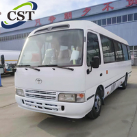 Mini-bus de luxe à essence Toyo-Ta coaster 30 places Siège Toyo Ta 25 places Bus coaster à vendre