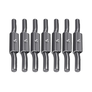 Charnières de porte de remorque robustes 1 po x 10 po, style industriel, en acier brut, avec raccord de graissage pour applications de soudage - Product Image 1