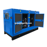 30kw 50kw 120kw 200kw Impco 100 lpg Generator tenaga Gas alami mesin Mixer listrik Generator cadangan harga Set